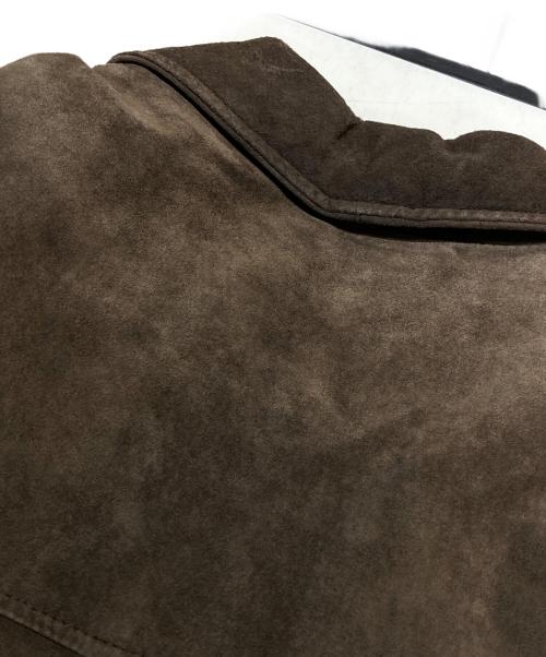 Eddie Bauer（エディーバウアー）Eddie Bauer (エディーバウアー) スエードジャケット ブラウン サイズ:XLの古着・服飾アイテム