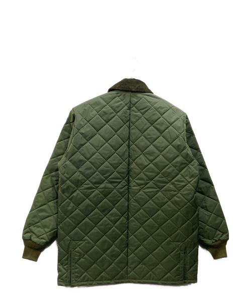 LAVENHAM（ラベンハム）LAVENHAM (ラベンハム) ARCHIVE RAYDON ナイロン キルティングブルゾン カーキ サイズ:Mの古着・服飾アイテム