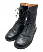 Trippenトリッペン）の古着「レースアップブーツ」｜ブラック