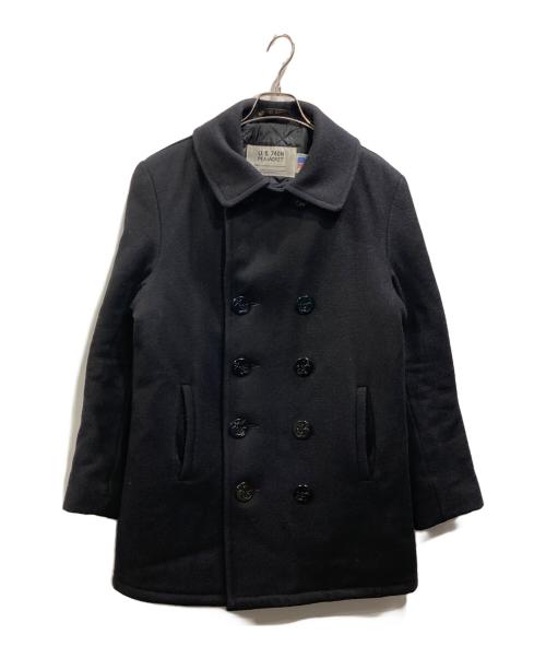 Schott（ショット）Schott (ショット) Pコート ネイビー サイズ:Sの古着・服飾アイテム