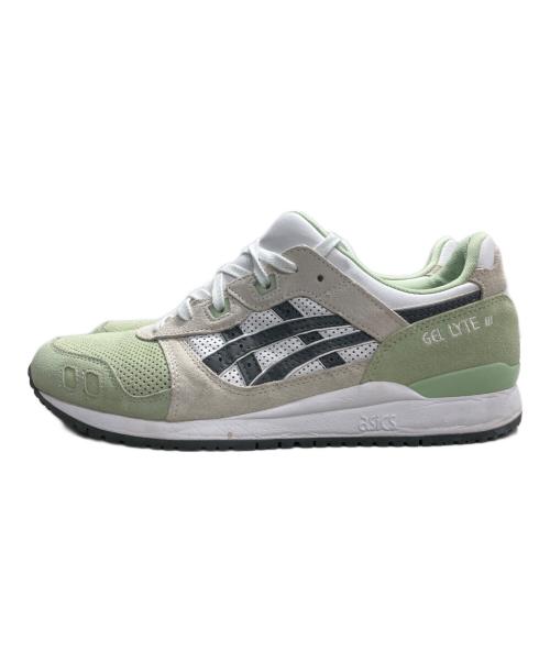 asics（アシックス）asics (アシックス) GEL-LYTE III OG ホワイト×グリーン サイズ:28㎝の古着・服飾アイテム