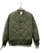 STILL BY HANDスティルバイハンド）の古着「キルティングジャケット」｜グリーン