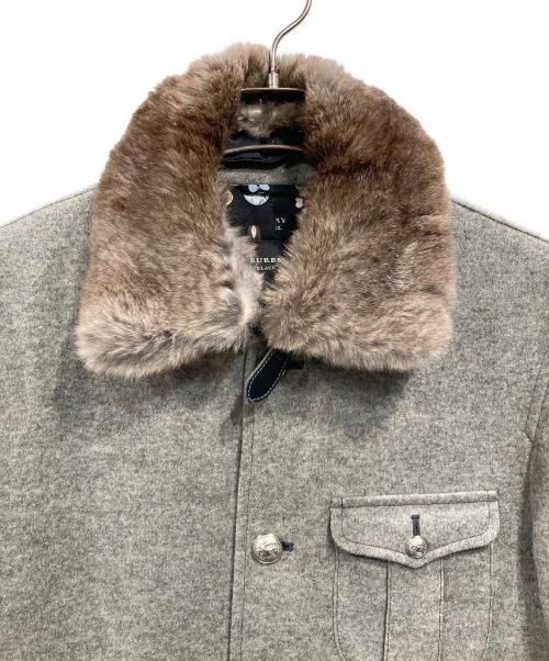 BURBERRY BLACK LABEL（バーバリーブラックレーベル）BURBERRY BLACK LABEL (バーバリーブラックレーベル) 銀釦裏地総柄ウールジャケット グレー サイズ:Lの古着・服飾アイテム