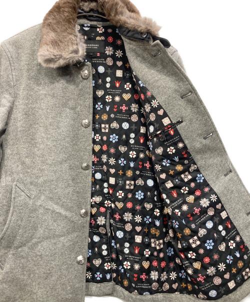 BURBERRY BLACK LABEL（バーバリーブラックレーベル）BURBERRY BLACK LABEL (バーバリーブラックレーベル) 銀釦裏地総柄ウールジャケット グレー サイズ:Lの古着・服飾アイテム