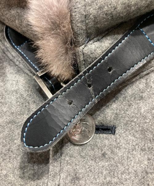 BURBERRY BLACK LABEL（バーバリーブラックレーベル）BURBERRY BLACK LABEL (バーバリーブラックレーベル) 銀釦裏地総柄ウールジャケット グレー サイズ:Lの古着・服飾アイテム