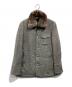 BURBERRY BLACK LABEL（バーバリーブラックレーベル）の古着「銀釦裏地総柄ウールジャケット」｜グレー