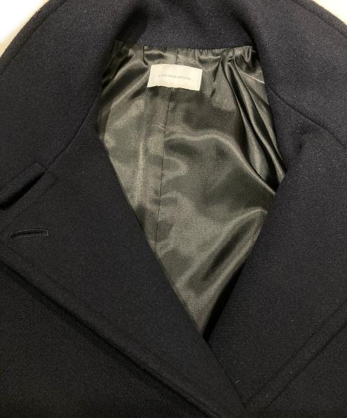 green label relaxing（グリーンレーベルリラクシング）green label relaxing (グリーンレーベルリラクシング) スタンドカラーコート ネイビー サイズ:36の古着・服飾アイテム