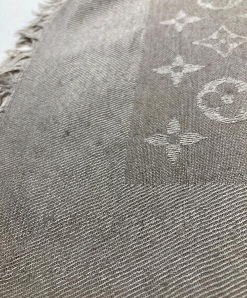 LOUIS VUITTON（ルイ ヴィトン）LOUIS VUITTON (ルイ ヴィトン) ショールモノグラム ベージュの古着・服飾アイテム