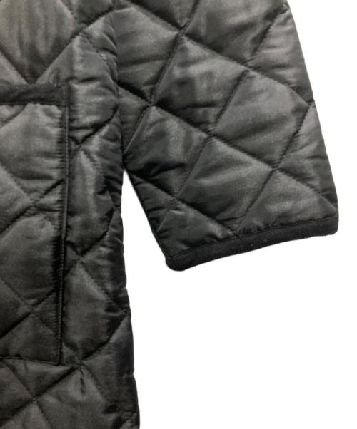 Traditional Weatherwear（トラディショナルウェザーウェア）Traditional Weatherwear (トラディショナルウェザーウェア) キルティングコート ブラック サイズ:36の古着・服飾アイテム