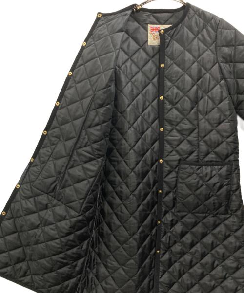 Traditional Weatherwear（トラディショナルウェザーウェア）Traditional Weatherwear (トラディショナルウェザーウェア) キルティングコート ブラック サイズ:36の古着・服飾アイテム