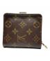 LOUIS VUITTON (ルイ ヴィトン) 2つ折り財布 ブラウン：12000円