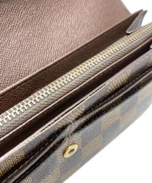 LOUIS VUITTON（ルイ ヴィトン）LOUIS VUITTON (ルイ ヴィトン) 長財布 ブラウンの古着・服飾アイテム