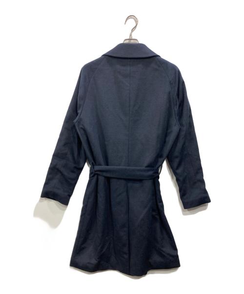 ESTNATION（エストネーション）ESTNATION (エストネーション) アンゴラコート ネイビー サイズ:SIZE XLの古着・服飾アイテム