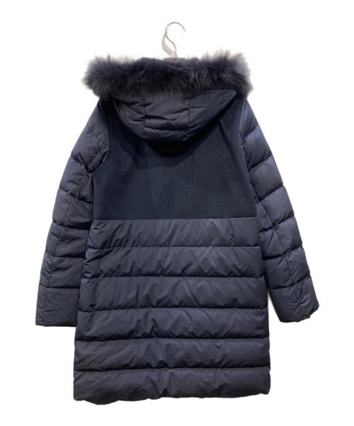 Droite lautreamont（ドロワットロートレアモン）Droite lautreamont (ドロワットロートレアモン) 切替ダウンコート ネイビー サイズ:2の古着・服飾アイテム