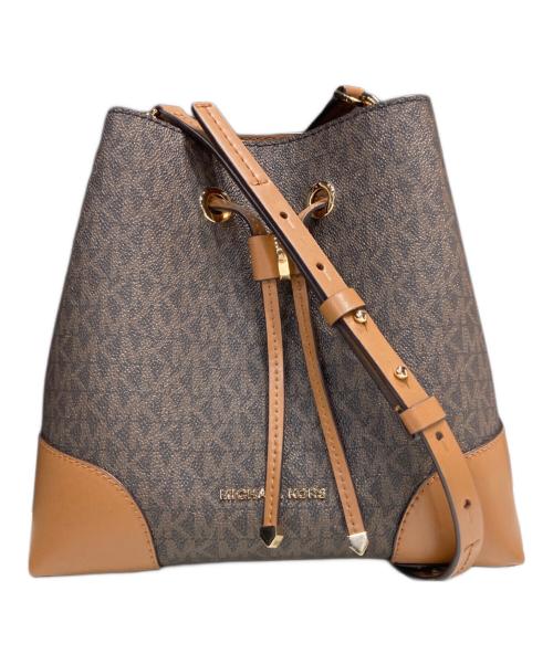 MICHAEL KORS（マイケル・コース）MICHAEL KORS (マイケル・コース) ショルダーバッグ ブラウンの古着・服飾アイテム