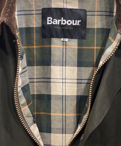 Barbour（バブアー）Barbour (バブアー) FREAK'S STORE (フリークスストア) 別注 SNOWDONロングコート オリーブ サイズ:40の古着・服飾アイテム