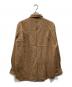 AURALEE (オーラリー) スーパーライトウールシャツ ブラウン サイズ:M：16000円