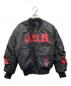 JSBジェイエスビー）の古着「フライトジャケット」｜ブラック
