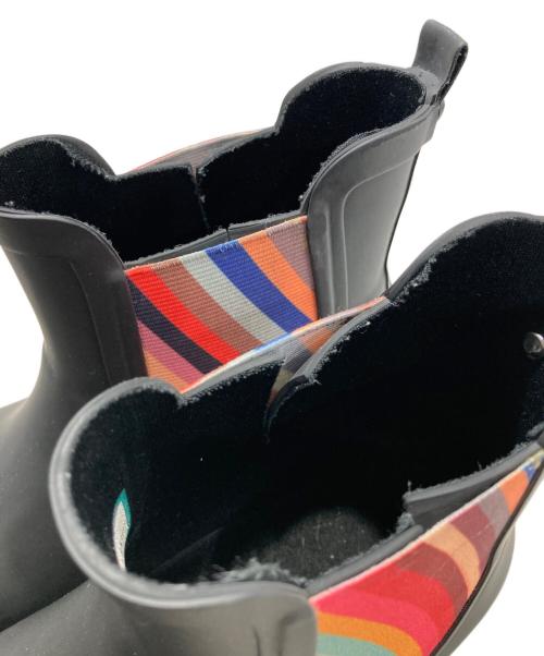 PAUL SMITH（ポールスミス）PAUL SMITH (ポールスミス) サイドゴアレインブーツ ブラック サイズ:7の古着・服飾アイテム