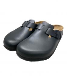 BIRKENSTOCK（ビルケンシュトック）の古着「ボストン レザーサンダル」｜ブラック