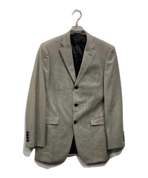 BURBERRY BLACK LABEL（バーバリーブラックレーベル）BURBERRY BLACK LABEL (バーバリーブラックレーベル) 千鳥柄セットアップスーツ グレー サイズ:40Ｒの古着・服飾アイテム