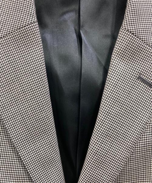 BURBERRY BLACK LABEL（バーバリーブラックレーベル）BURBERRY BLACK LABEL (バーバリーブラックレーベル) 千鳥柄セットアップスーツ グレー サイズ:40Ｒの古着・服飾アイテム