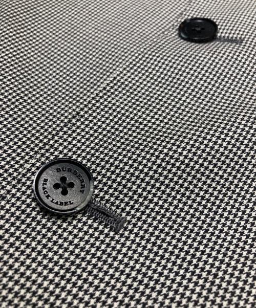BURBERRY BLACK LABEL（バーバリーブラックレーベル）BURBERRY BLACK LABEL (バーバリーブラックレーベル) 千鳥柄セットアップスーツ グレー サイズ:40Ｒの古着・服飾アイテム