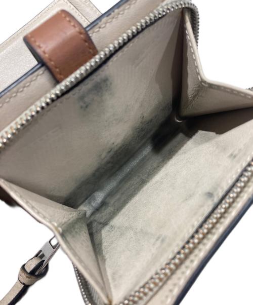 LOEWE（ロエベ）LOEWE (ロエベ) コンパクトジップウォレット グリーンの古着・服飾アイテム