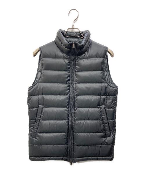 HERNO（ヘルノ）HERNO (ヘルノ) リバーシブルダウンベスト ブラック×グレー サイズ:46の古着・服飾アイテム