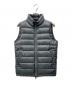 HERNO（ヘルノ）の古着「リバーシブルダウンベスト」｜ブラック×グレー