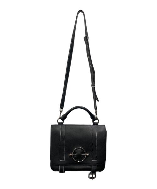 J.W.ANDERSON（ジェイダブリューアンダーソン）J.W.ANDERSON (ジェイダブリューアンダーソン) 2WAYショルダーバッグ ブラックの古着・服飾アイテム