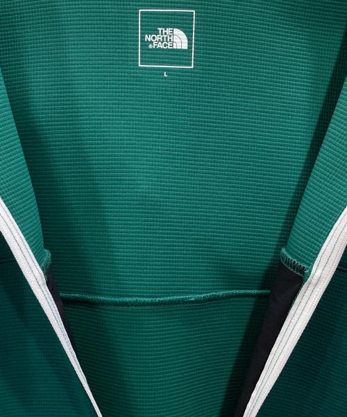 THE NORTH FACE（ザ ノース フェイス）THE NORTH FACE (ザ ノース フェイス) ドライドットアンビションフーディ グリーン サイズ:Lの古着・服飾アイテム