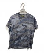 ）の古着「カモフラ柄カットソー」｜グレー