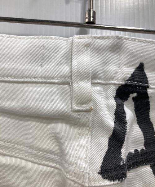 DOLCE & GABBANA（ドルチェ＆ガッバーナ）DOLCE & GABBANA (ドルチェ＆ガッバーナ) 総柄パンツ ホワイト サイズ:36の古着・服飾アイテム