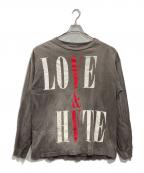 SAINT MICHAELセントマイケル）の古着「ロングカットソー」｜グレー