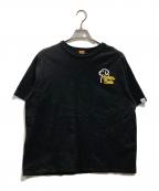 HUMAN MADEヒューマンメイド）の古着「プリントTシャツ」｜ブラック