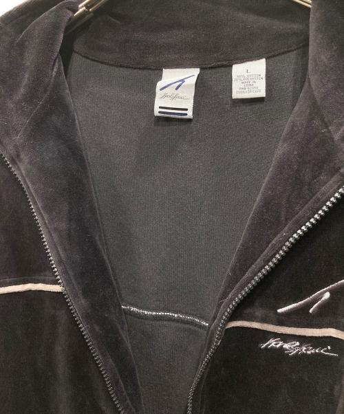 KARL KANI（カールカナイ）KARL KANI (カールカナイ) ベロアセットアップ ブラック サイズ:Lの古着・服飾アイテム