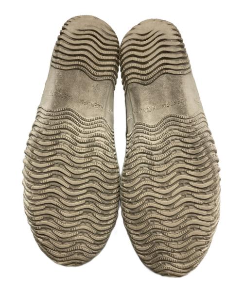 SPINGLE MOVE（スピングルムーヴ）SPINGLE MOVE (スピングルムーヴ) レザーハイカットスニーカー ベージュ サイズ:SSの古着・服飾アイテム