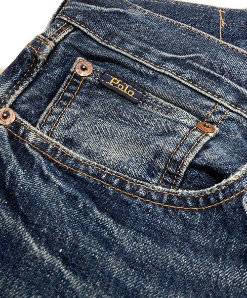 POLO RALPH LAUREN（ポロ・ラルフローレン）POLO RALPH LAUREN (ポロ・ラルフローレン) デニムパンツ インディゴ サイズ:76cm (W30)の古着・服飾アイテム