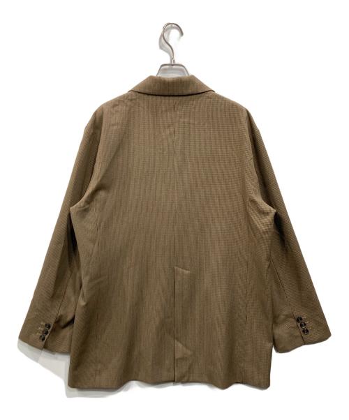 RIVE DROITE（リヴドロワ）RIVE DROITE (リヴドロワ) ウールライクピークドラペルジャケット ブラウン サイズ:Freeの古着・服飾アイテム