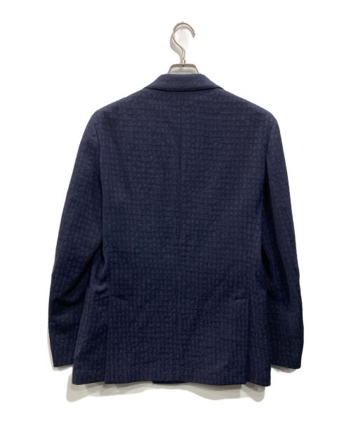 LARDINI（ラルディーニ）LARDINI (ラルディーニ) ダブルブレストテーラードジャケット ネイビー サイズ:48の古着・服飾アイテム