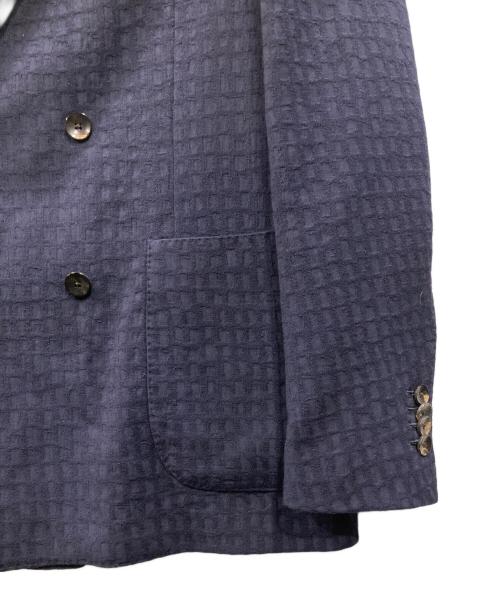 LARDINI（ラルディーニ）LARDINI (ラルディーニ) ダブルブレストテーラードジャケット ネイビー サイズ:48の古着・服飾アイテム