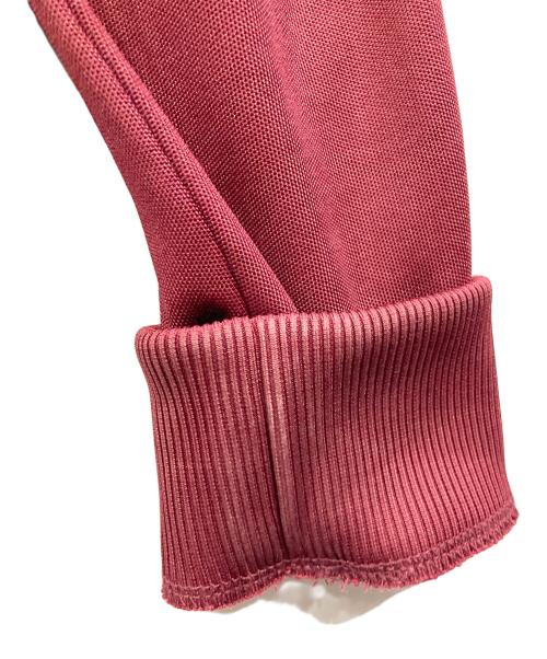 LACOSTE（ラコステ）LACOSTE (ラコステ) ショルダーパイピング鹿の子地トラックジャケット ボルドー サイズ:Mの古着・服飾アイテム