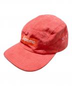 SUPREMEシュプリーム）の古着「suede camp cap」｜ピンク