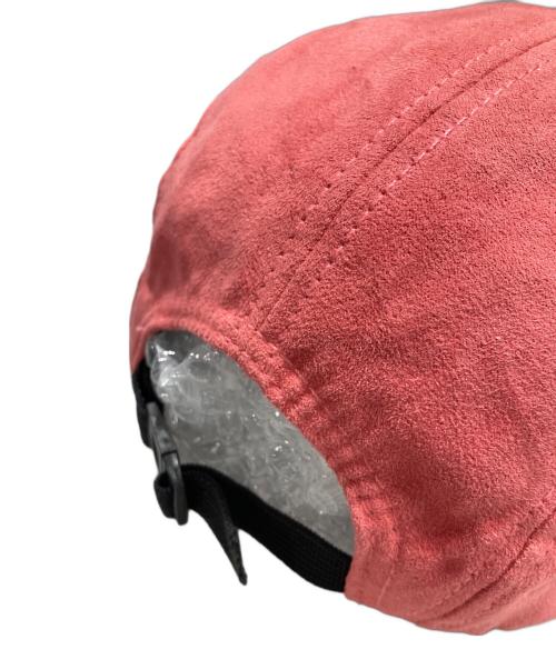 SUPREME（シュプリーム）Supreme (シュプリーム) suede camp cap ピンク サイズ:-の古着・服飾アイテム