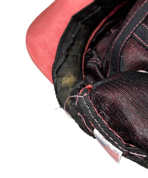 SUPREME（シュプリーム）Supreme (シュプリーム) suede camp cap ピンク サイズ:-の古着・服飾アイテム