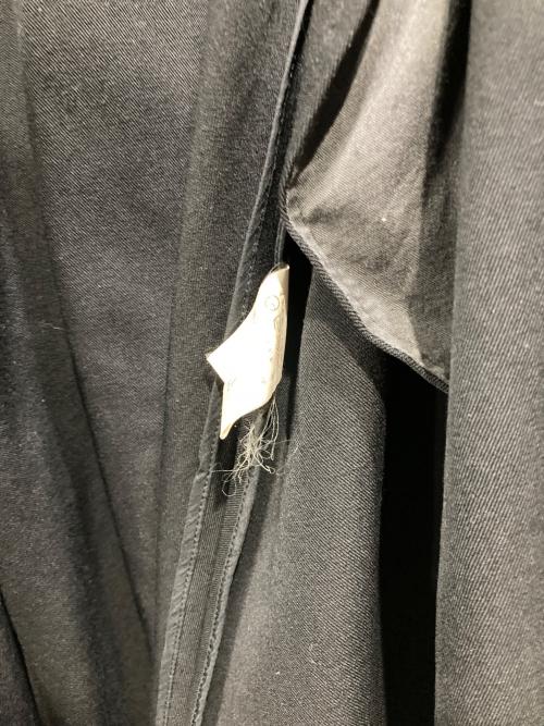 YOHJI YAMAMOTO（ヨウジヤマモト）YOHJI YAMAMOTO (ヨウジヤマモト) トッパーコート ブラック サイズ:SIZE Sの古着・服飾アイテム
