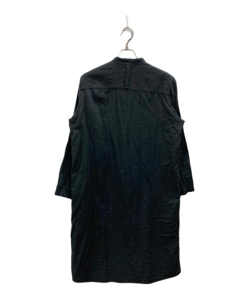 Y's for living（ワイズフォーリビング）Y'S for living (ワイズフォーリビング) シャツワンピース ブラック サイズ:Lの古着・服飾アイテム