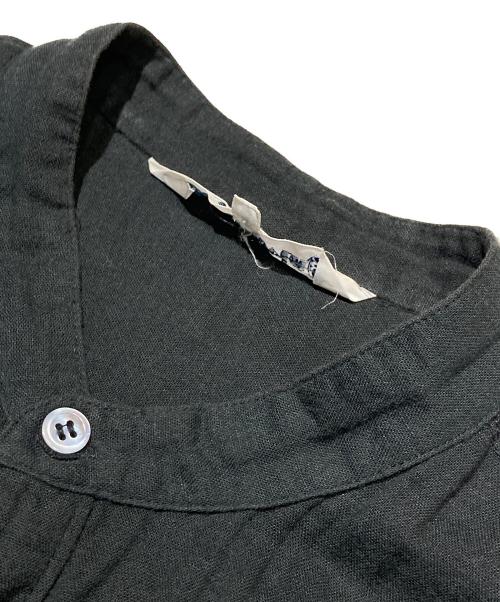 Y's for living（ワイズフォーリビング）Y'S for living (ワイズフォーリビング) シャツワンピース ブラック サイズ:Lの古着・服飾アイテム