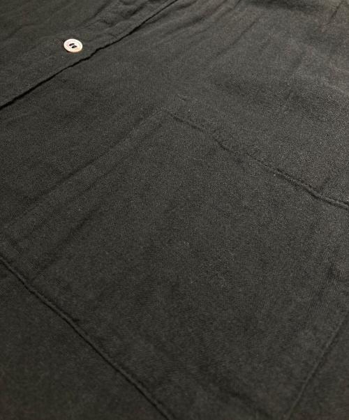 Y's for living（ワイズフォーリビング）Y'S for living (ワイズフォーリビング) シャツワンピース ブラック サイズ:Lの古着・服飾アイテム